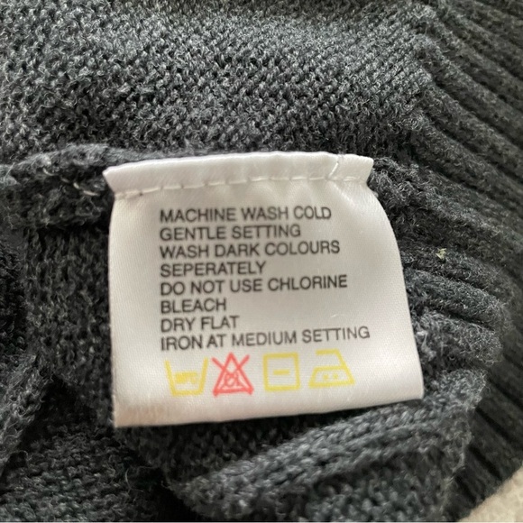 London Fog Men’s Medium 3/4 Zip Cotton Vintage Sweater - Picture 2 of 6